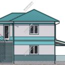 Проект двухэтажного дома «Крым» из СИП панелей | фото, отзывы, цена