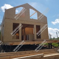 Фотографии строительства дома из СИП панелей в городском округе Калуга Калужской области, СНТ Здоровье-3 из СИП панелей | фото, отзывы, цена