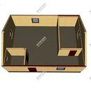 Проект одноэтажного дома «Самба» из СИП панелей | фото, отзывы, цена