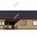 Проект одноэтажного дома Лотион из СИП панелей | фото, отзывы, цена
