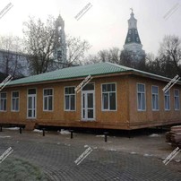 Дом в городе Сергиев Посад одноэтажный 150 м² из СИП панелей | фото, отзывы, цена