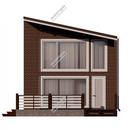 Проект одноэтажного дома с мансардным этажом Дербент из СИП панелей | фото, отзывы, цена