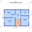 Проект одноэтажного дома с мансардным этажом «Саксман» из СИП панелей | фото, отзывы, цена