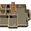 Проект одноэтажного дома с мансардным этажом Игуана | фото, отзывы, цена