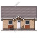 Проект одноэтажного дома «Лирона» из СИП панелей | фото, отзывы, цена