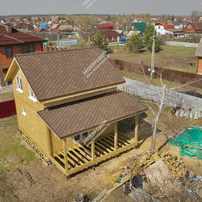 Дом в деревне Чемодурово одноэтажный 97,9 м² из СИП панелей | фото, отзывы, цена
