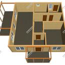 Проект двухэтажного дома с мансардным этажом «Юрмала» из СИП панелей | фото, отзывы, цена