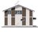 Дом в деревне Заворово СНТ Эдельвейс одноэтажный с мансардным этажом 212,9 м² из СИП панелей | фото, отзывы, цена