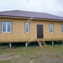 Дом в деревне Гостилово одноэтажный 105,1 м² из СИП панелей | фото, отзывы, цена