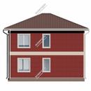 Проект двухэтажного дома Модена из СИП панелей | фото, отзывы, цена