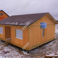 Дом в городе Калуга одноэтажный 87,5 м² из СИП панелей | фото, отзывы, цена