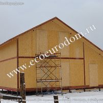 Фотографии строительства дома из СИП панелей в Раменском районе Московской области, деревне Литвиново из СИП панелей | фото, отзывы, цена