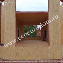 Фотографии строительства дома из СИП панелей в Электростали Московской области, садовом товариществе Труд из СИП панелей | фото, отзывы, цена