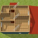 Проект одноэтажного дома с мансардным этажом «Изабелла» из СИП панелей | фото, отзывы, цена