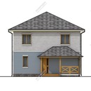 Проект двухэтажного дома «Амурские берега» из СИП панелей | фото, отзывы, цена