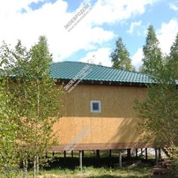 Дом в деревне Тибекино одноэтажный 112,5 м² из СИП панелей | фото, отзывы, цена