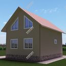 Проект двухэтажного дома «Притяжение» из СИП панелей | фото, отзывы, цена
