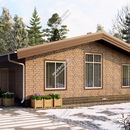 Проект одноэтажного дома Коринф из СИП панелей | фото, отзывы, цена