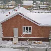 Дом в деревне Никульское одноэтажный площадь 90,1 м² из СИП панелей | фото, отзывы, цена