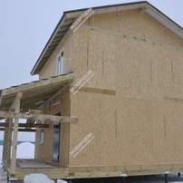 Дом в городе Яхрома двухэтажный 117 м² из СИП панелей | фото, отзывы, цена