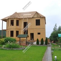 Фотографии строительства дома из СИП панелей в Туле, микрорайоне Басово-Прудный на Каштановой улице из СИП панелей | фото, отзывы, цена