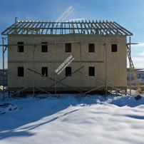 Дом в деревне Слабошеино двухэтажный 312,5 м² из СИП панелей | фото, отзывы, цена