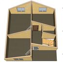 Проект одноэтажного дома с мансардным этажом «Сибирячка» из СИП панелей | фото, отзывы, цена