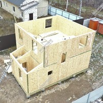 Дом в деревне Золотово Московской области двухэтажный 148,3 м² из СИП панелей | фото, отзывы, цена