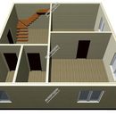 Проект одноэтажного дома с мансардным этажом «Беатрис» из СИП панелей | фото, отзывы, цена