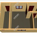 Проект одноэтажного дома «Бенита» из СИП панелей | фото, отзывы, цена
