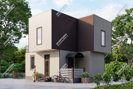 Проект двухэтажного дома Террамо | фото, отзывы, цена