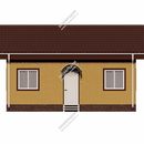 Проект одноэтажного дома Сноу из СИП панелей | фото, отзывы, цена