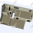 Проект двухэтажного дома с мансардным этажом «Геральд» из СИП панелей | фото, отзывы, цена