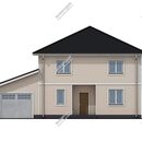 Проект двухэтажного дома «Фортеция» из СИП панелей | фото, отзывы, цена