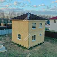 Дом в деревне Кузнецы двухэтажный 72,0 м² из СИП панелей | фото, отзывы, цена