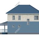 Проект двухэтажного дома «Формат» из СИП панелей | фото, отзывы, цена