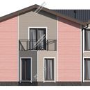 Проект одноэтажного дома с мансардным этажом «Невада» из СИП панелей | фото, отзывы, цена