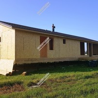 Дом в деревне Акиньшино одноэтажный 136,1 м² из СИП панелей | фото, отзывы, цена