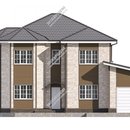 Проект двухэтажного дома «Княжеский» из СИП панелей | фото, отзывы, цена