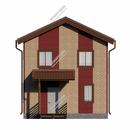 Проект двухэтажного дома «Нева» из СИП панелей | фото, отзывы, цена