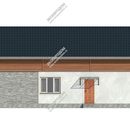 Проект одноэтажного дома с мансардным этажом «Доната» из СИП панелей | фото, отзывы, цена