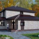 Проект двухэтажного дома «Ефрат» из СИП панелей | фото, отзывы, цена