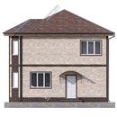 Проект двухэтажного дома «Шалфей» из СИП панелей | фото, отзывы, цена