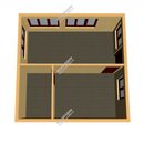Проект одноэтажного дома «Олеж» из СИП панелей | фото, отзывы, цена