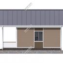 Проект одноэтажного дома «Нило» из СИП панелей | фото, отзывы, цена