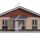 Проект одноэтажного дома «Кандарья» из СИП панелей | фото, отзывы, цена