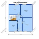 Проект двухэтажного дома с мансардным этажом «Чародейка» из СИП панелей | фото, отзывы, цена