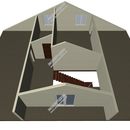 Проект одноэтажного дома с мансардным этажом Роландо | фото, отзывы, цена