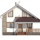 Проект двухэтажного дома «Марсель» из СИП панелей | фото, отзывы, цена