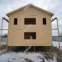 Дом в городе Коломне двухэтажный 189 м² из СИП панелей | фото, отзывы, цена